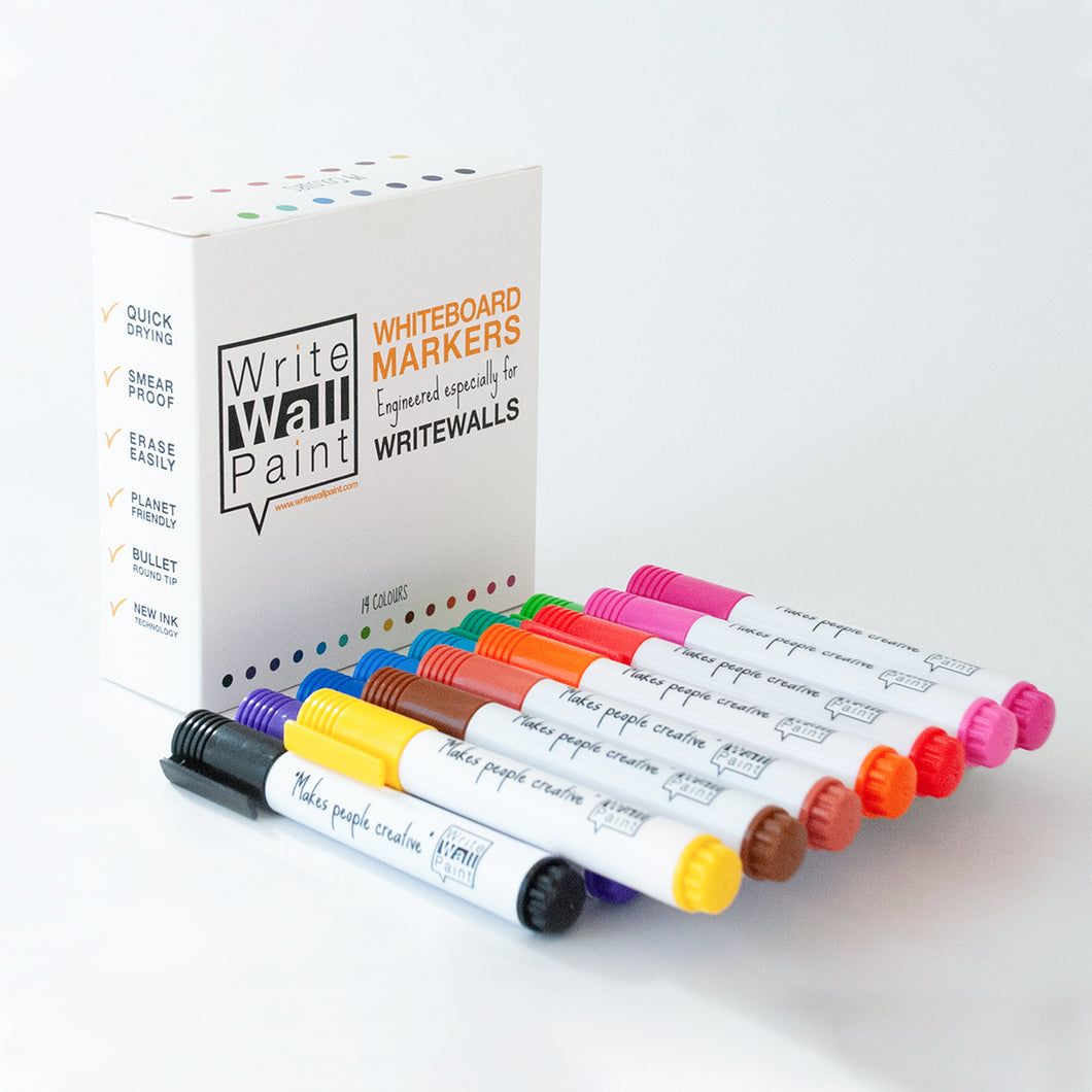 WriteWallPaint markers 14 colours